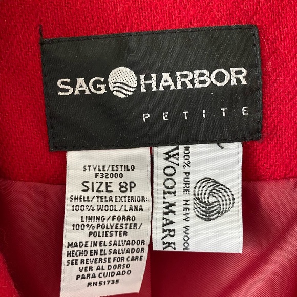 Sag Harbor Wool Jacket. - Picture 3 of 3